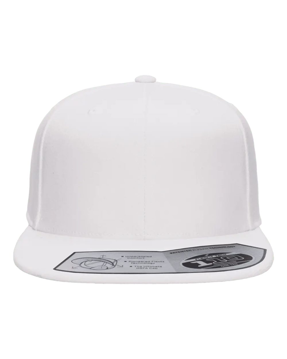 110® Snapback Cap – 110F – White