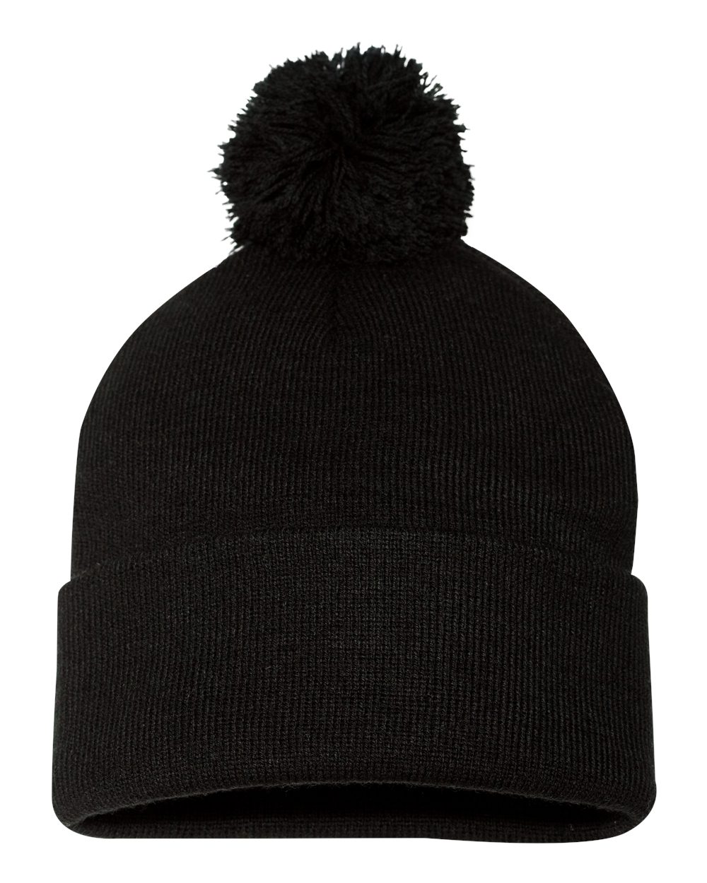 12" Pom-Pom Cuffed Beanie – SP15