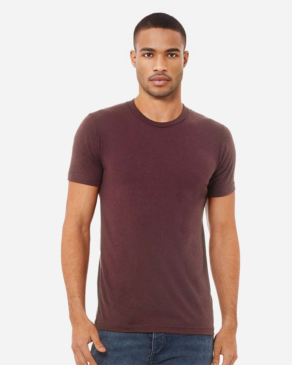 Triblend Tee – 3413 – Maroon Triblend