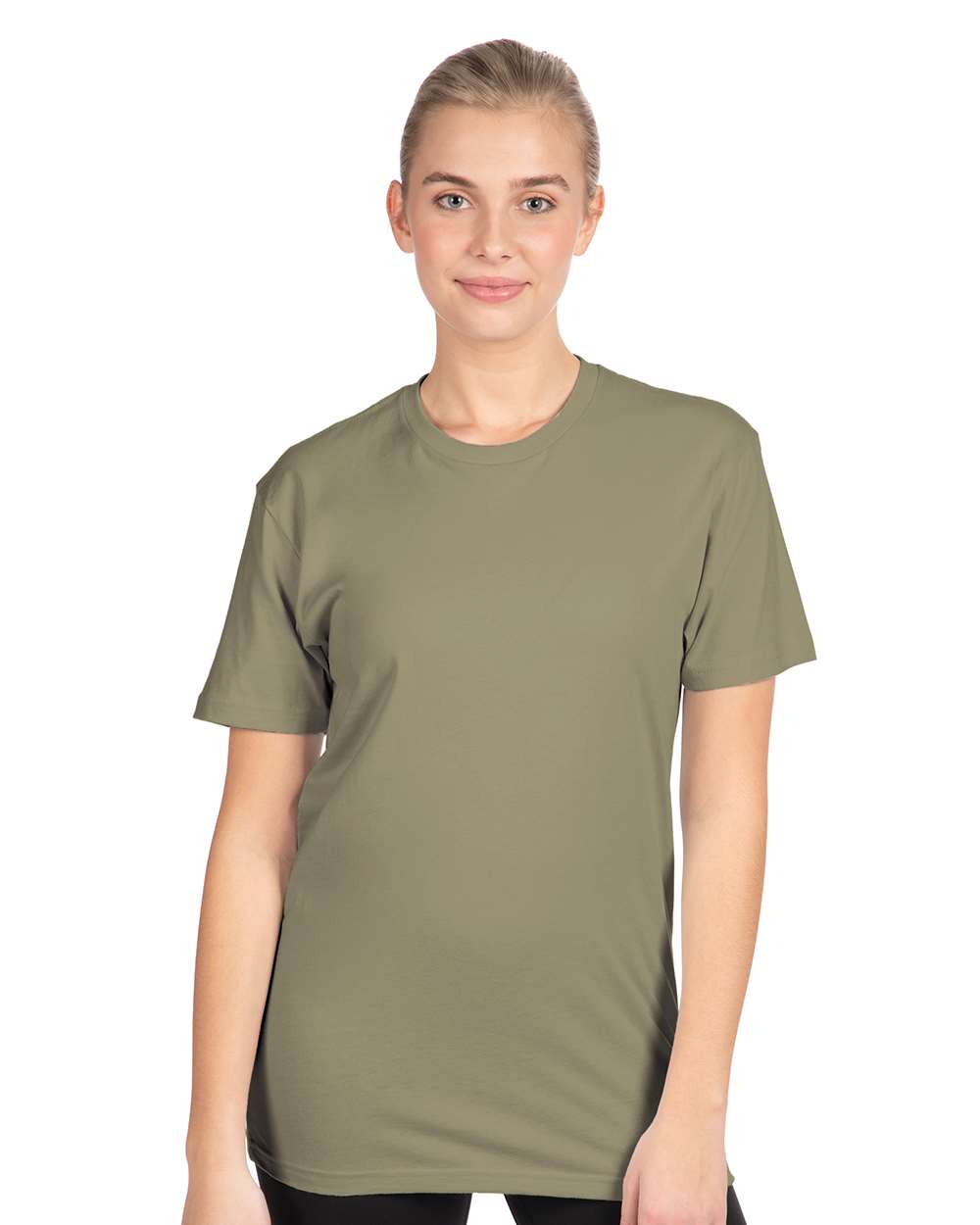 Unisex Cotton Tee – 3600 – Light Olive