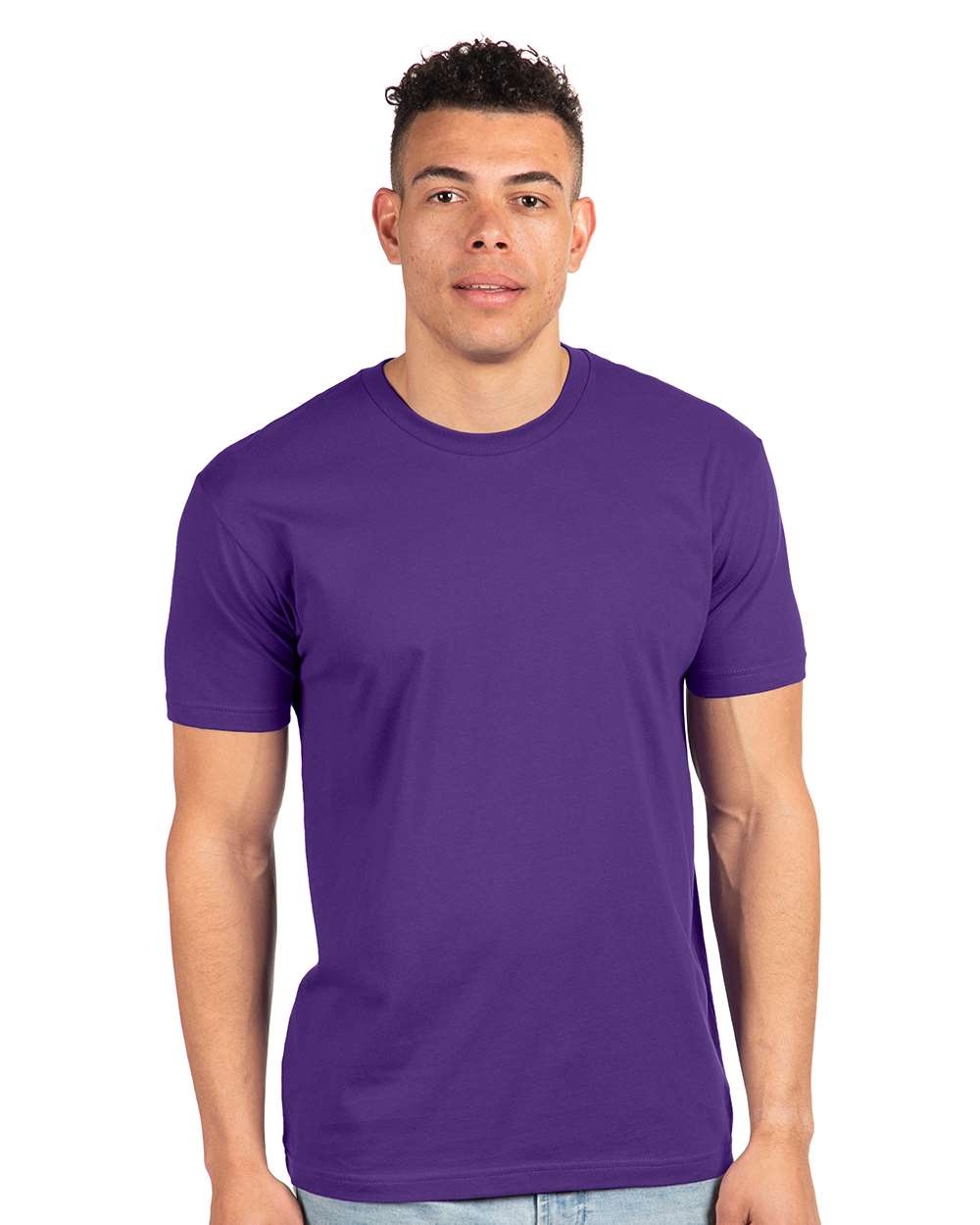 Unisex Cotton Tee – 3600 – Purple Rush