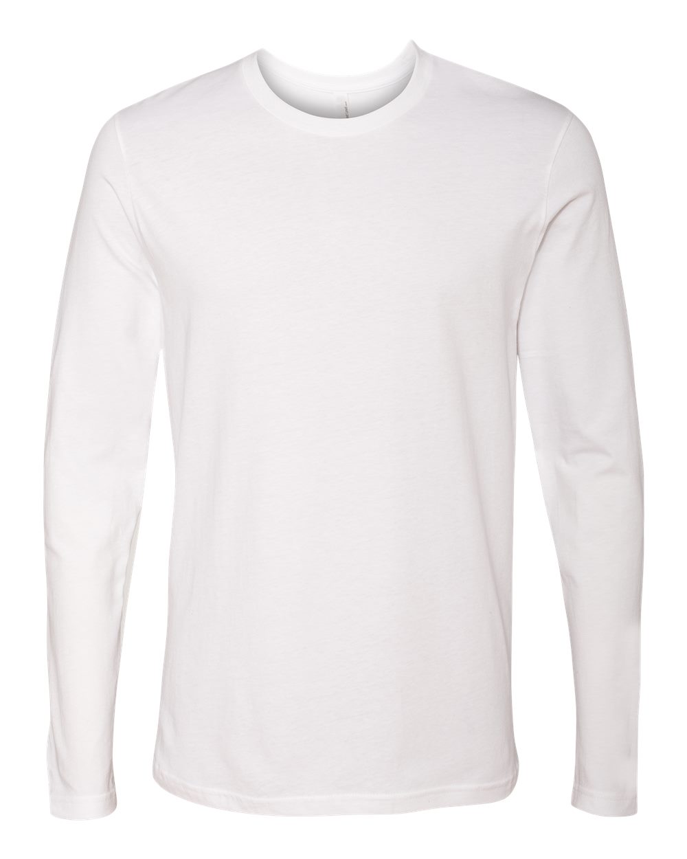 Unisex Cotton Long Sleeve Tee – 3601 – White