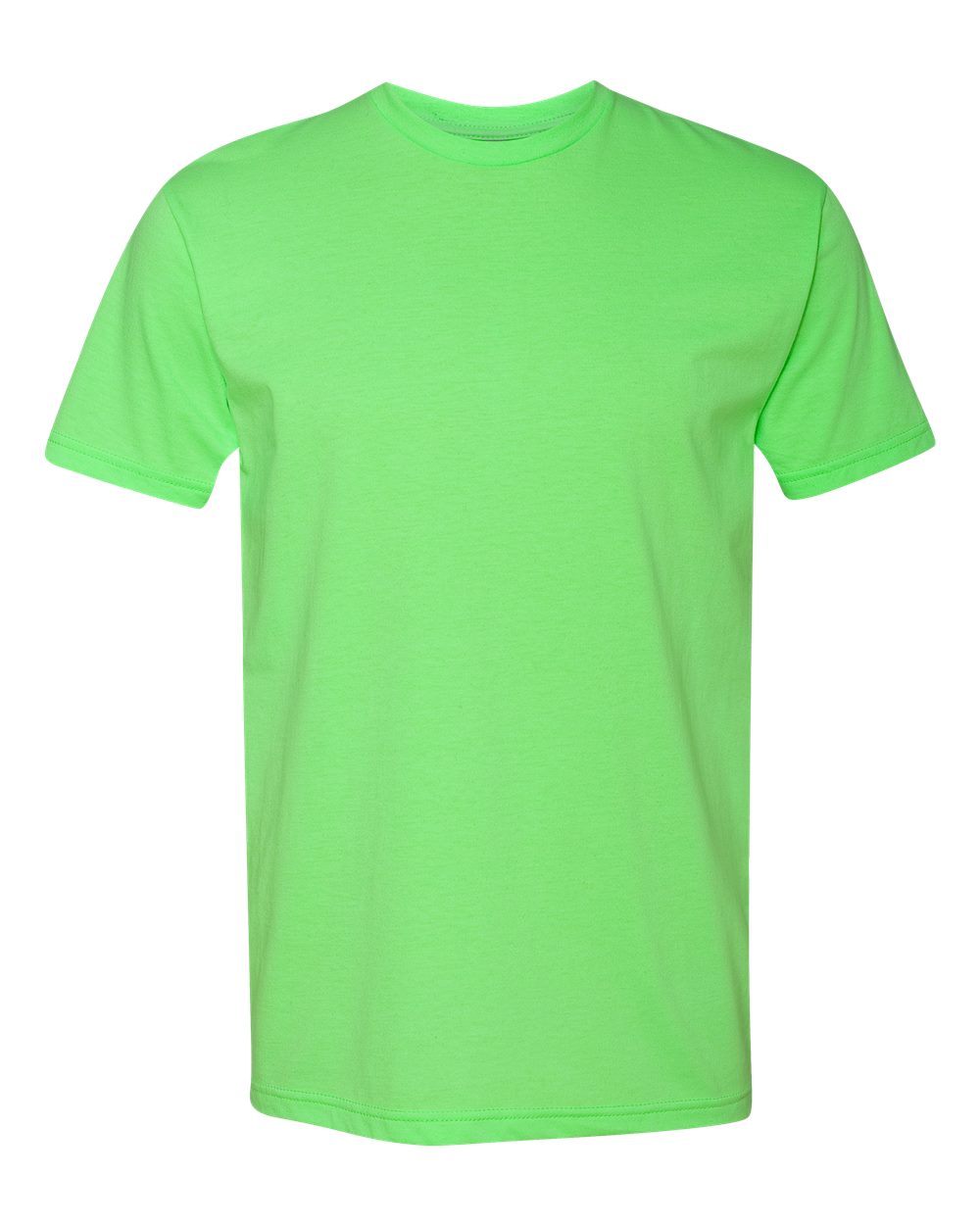 Unisex CVC Tee – 6210 – Neon Heather Green