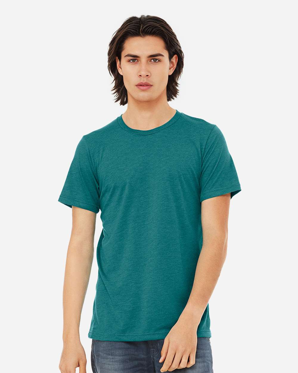 Triblend Tee – 3413 – Teal Triblend