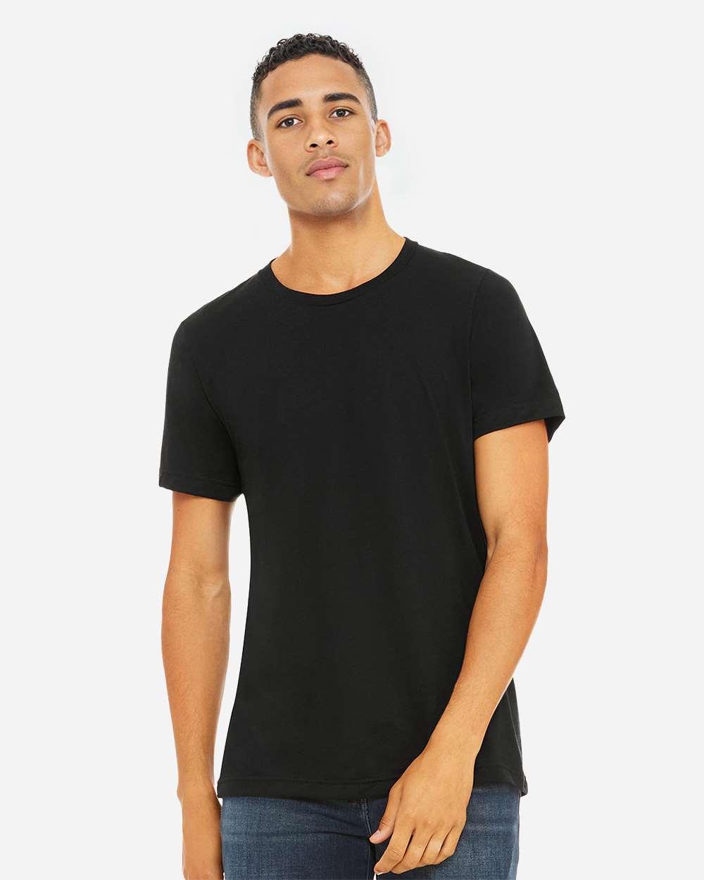 Triblend Tee – 3413 – Solid Black Triblend