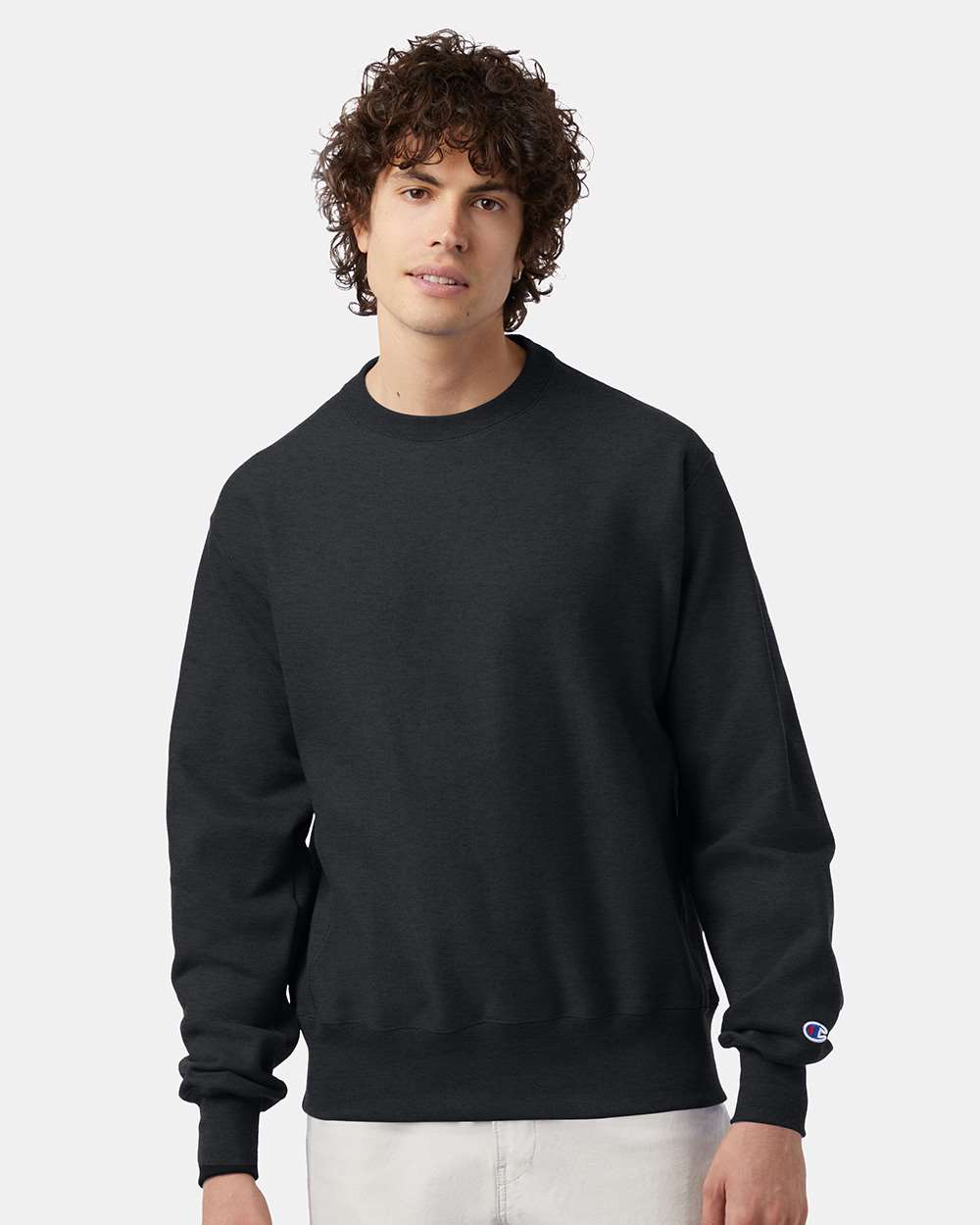 Unisex Reverse Weave® Crewneck Sweatshirt – S149 – Charcoal Heather