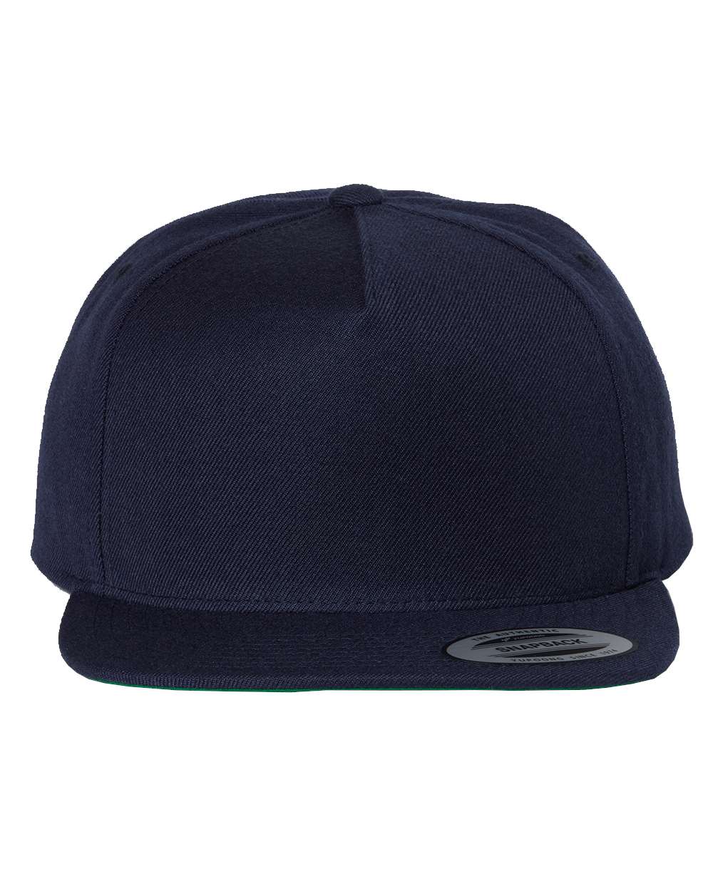 Premium Five-Panel Snapback Cap – 5089M – Navy