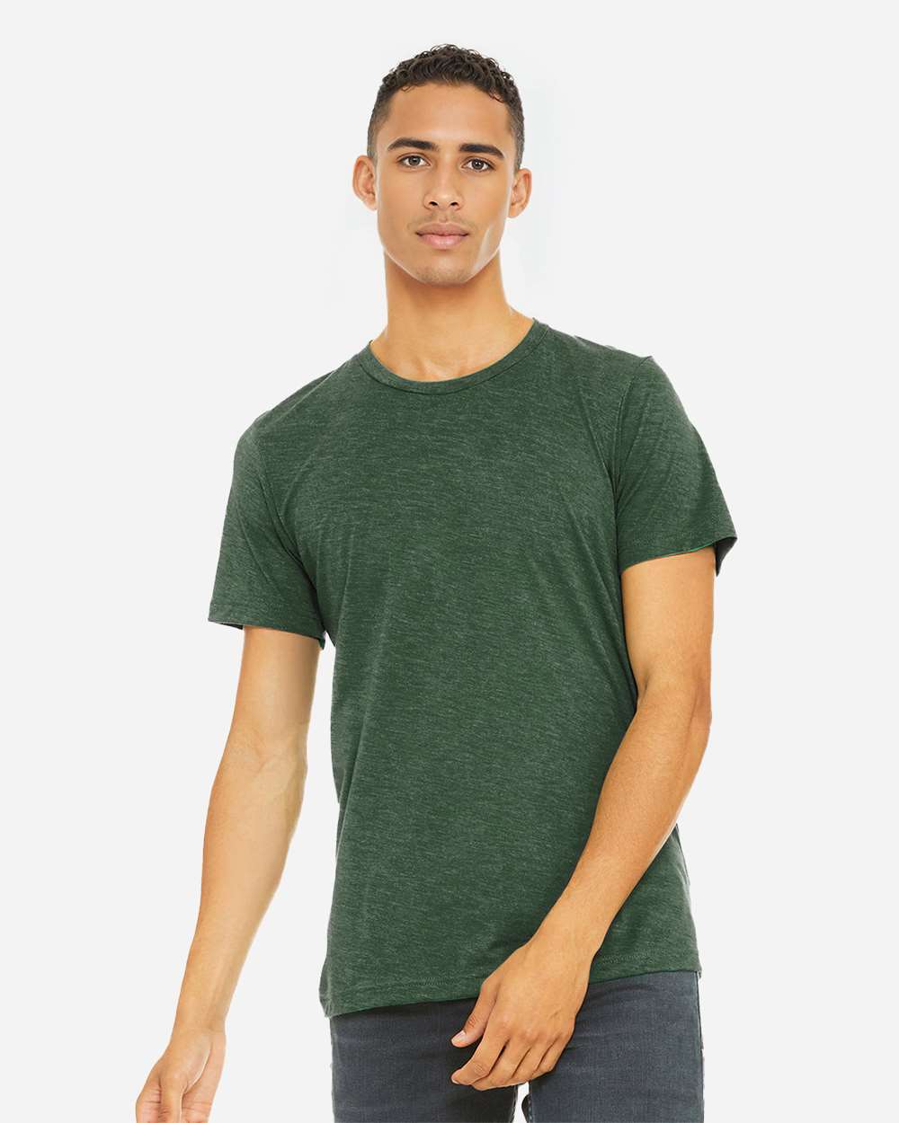 Triblend Tee – 3413 – Grass Green Triblend