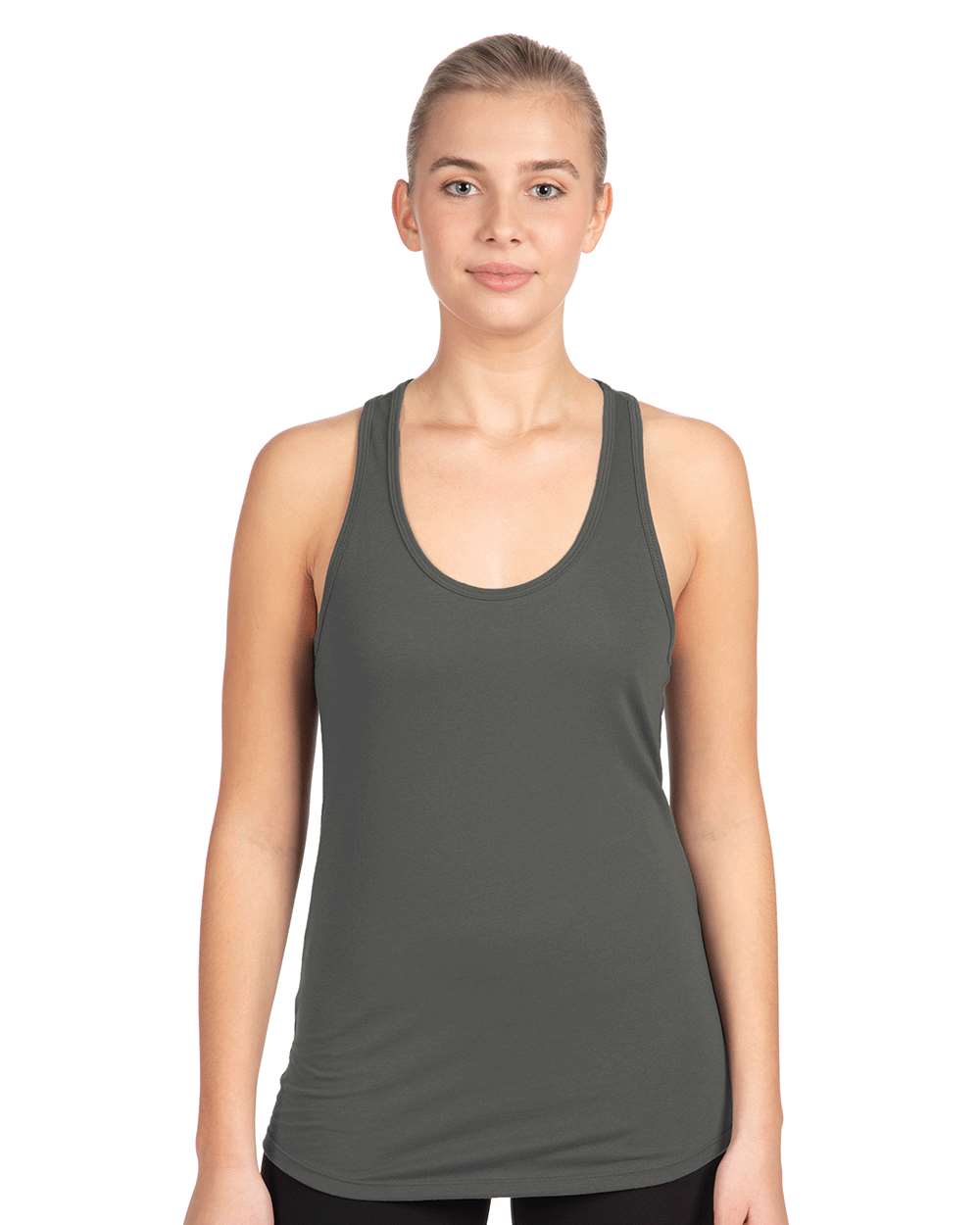 Women's Ideal Racerback Tank – 1533 – Dark Grey
