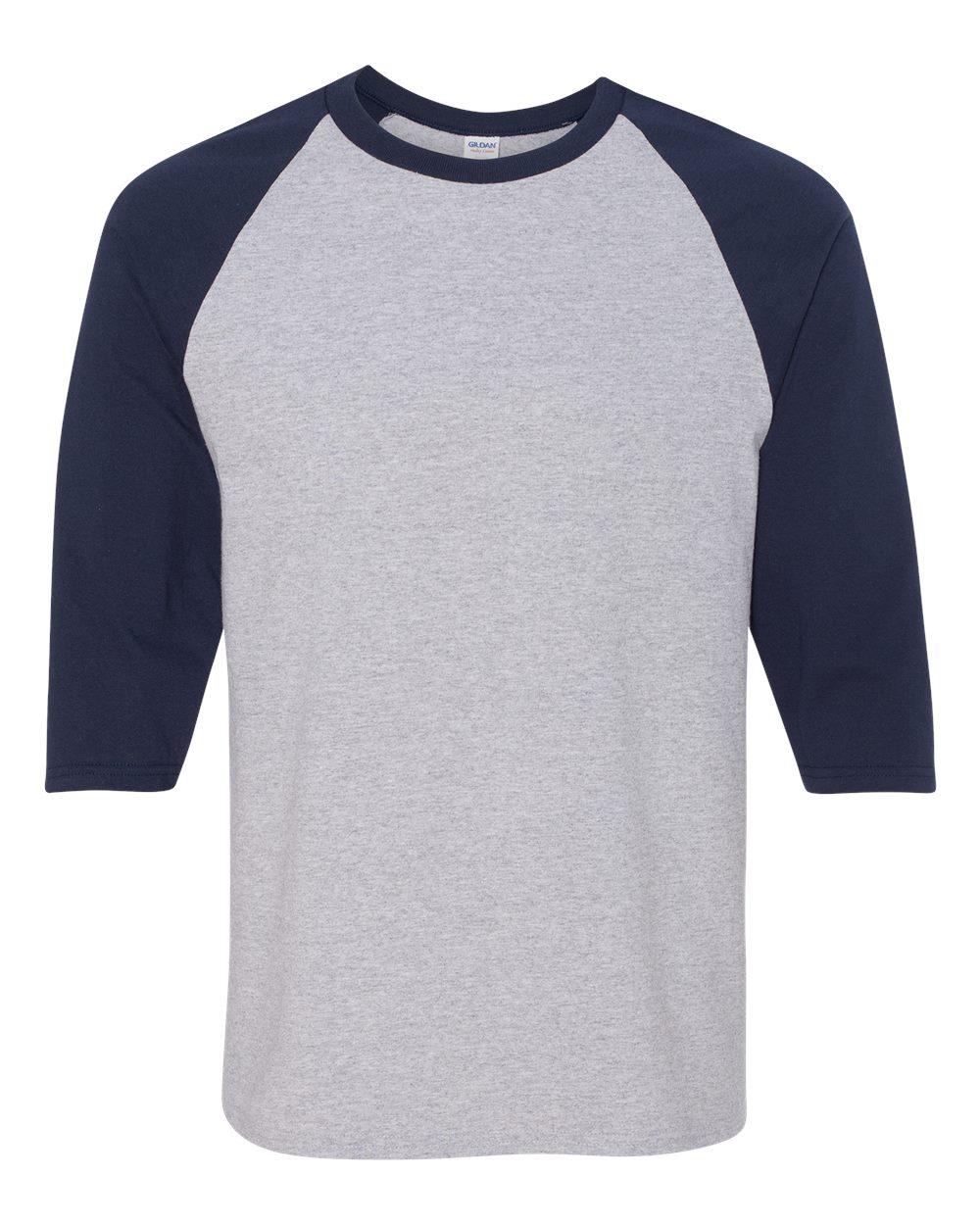 Unisex Heavy Cotton™ Raglan Three-Quarter Sleeve T-Shirt – 5700