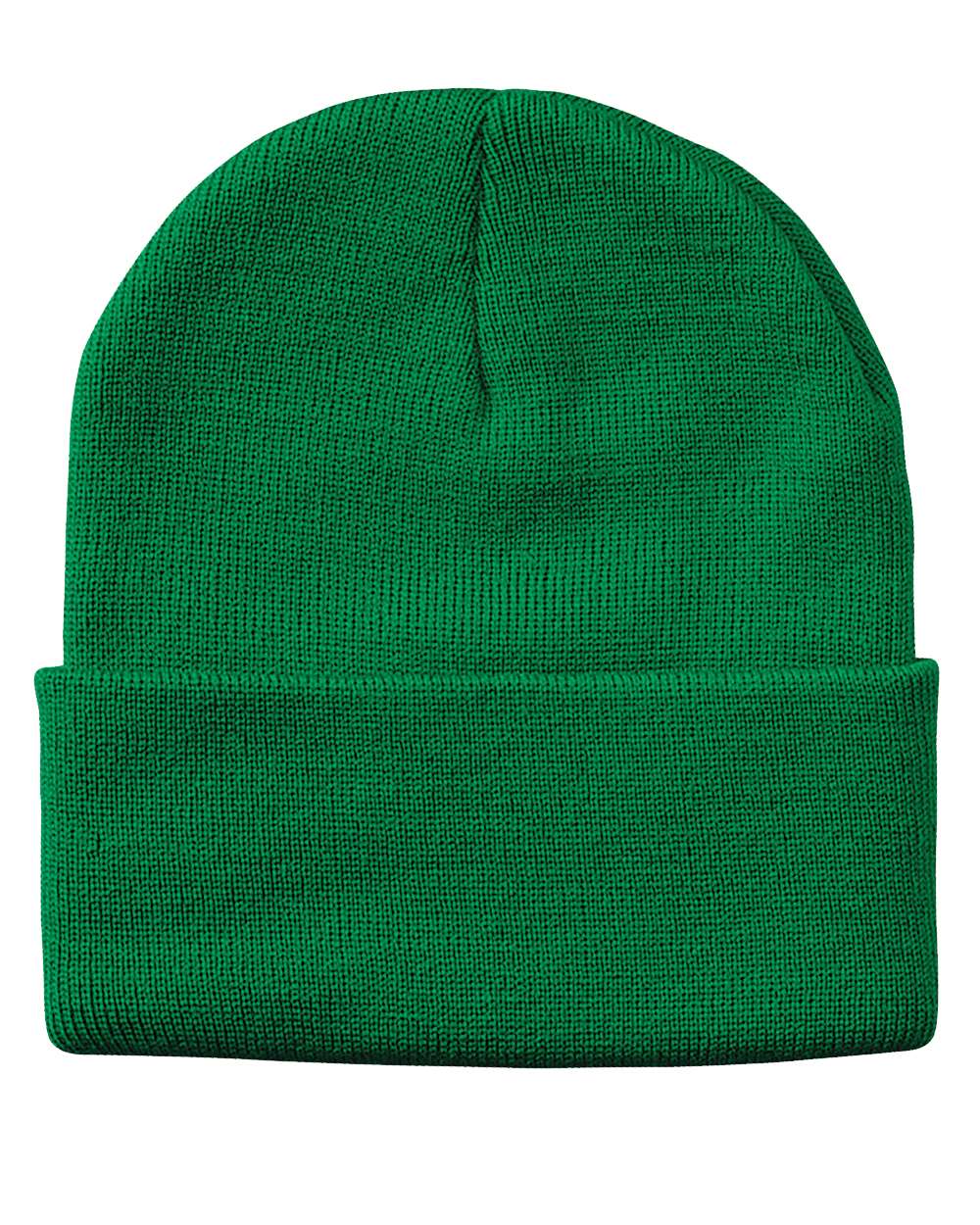 12" Solid Cuffed Beanie – SP12 – Kelly