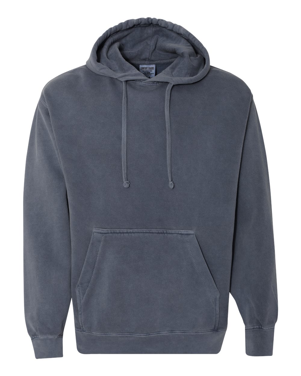 Unisex Garment-Dyed Hooded Sweatshirt – 1567 – Denim