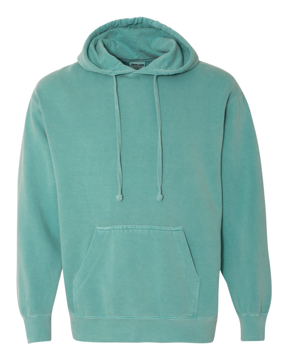 Unisex Garment-Dyed Hooded Sweatshirt – 1567 – Seafoam