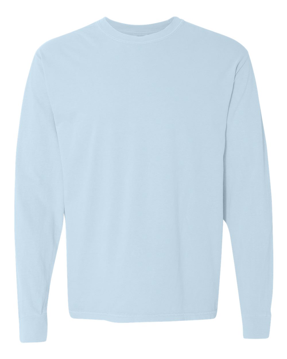 Unisex Garment-Dyed Heavyweight Long Sleeve T-Shirt – 6014 – Chambray
