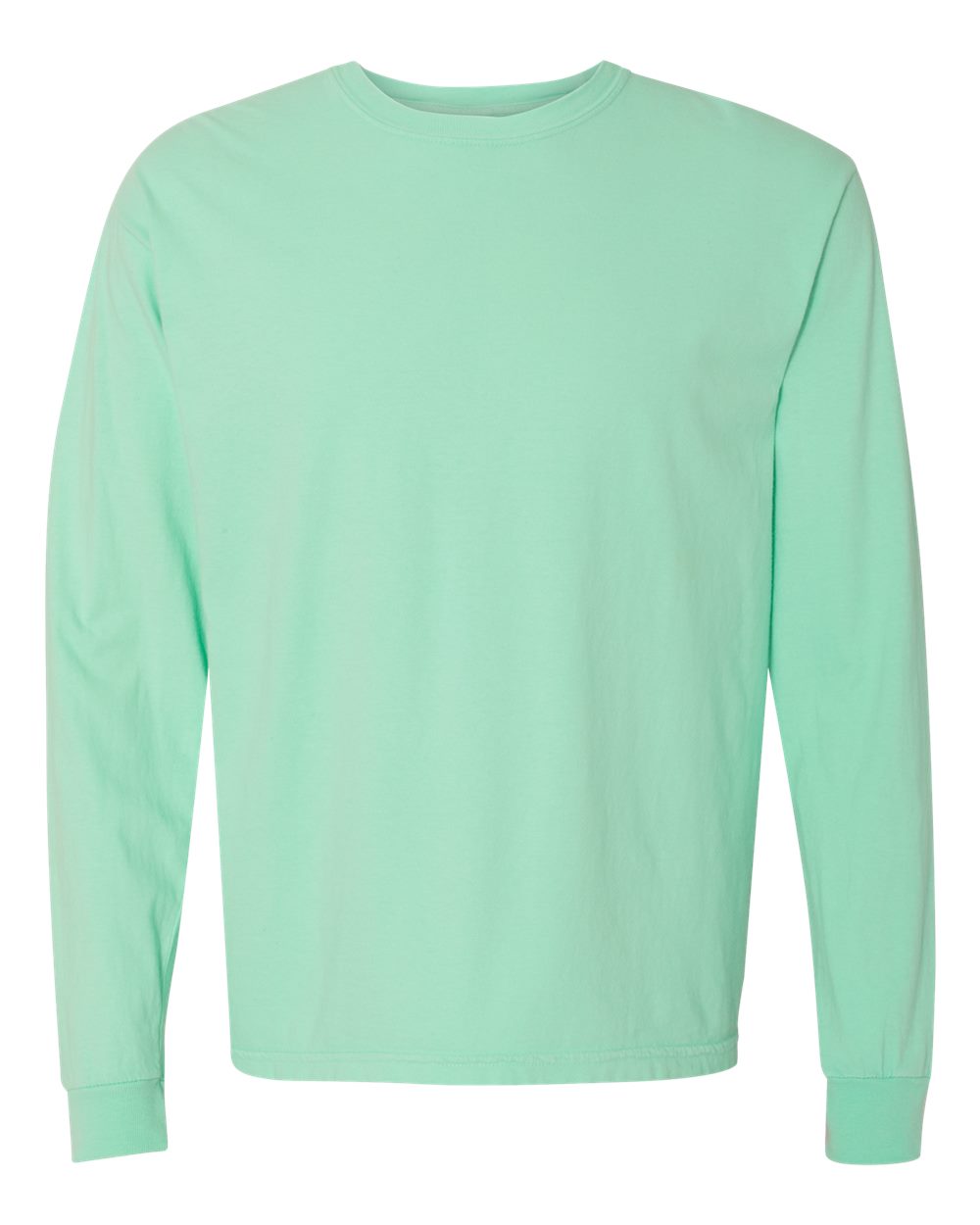 Unisex Garment-Dyed Heavyweight Long Sleeve T-Shirt – 6014 – Island Reef