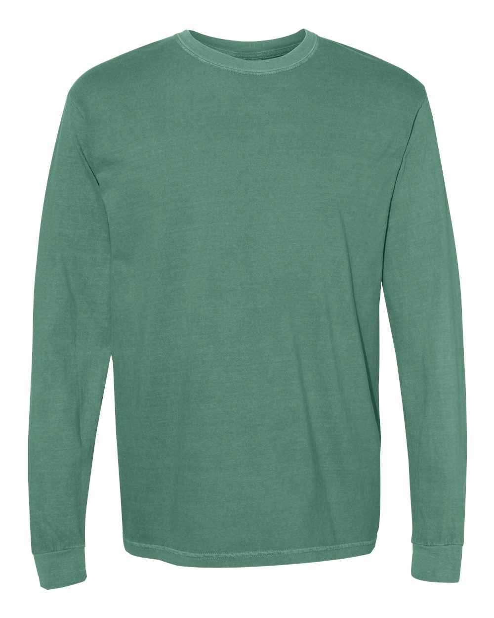 Unisex Garment-Dyed Heavyweight Long Sleeve T-Shirt – 6014 – Light Green