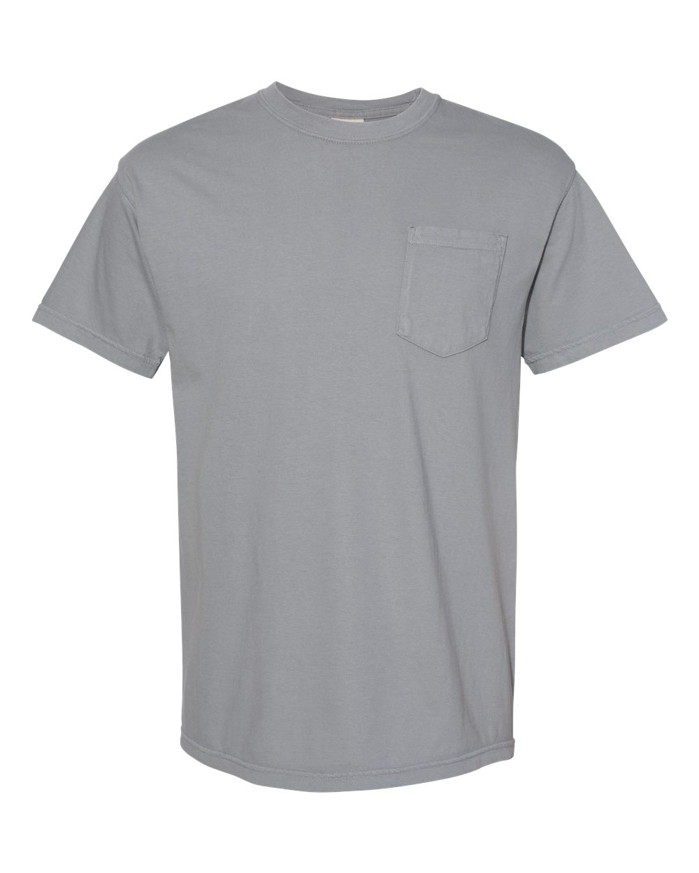 Unisex Garment-Dyed Heavyweight Pocket T-Shirt – 6030 – Granite