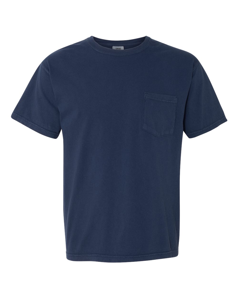 Unisex Garment-Dyed Heavyweight Pocket T-Shirt – 6030 – True Navy