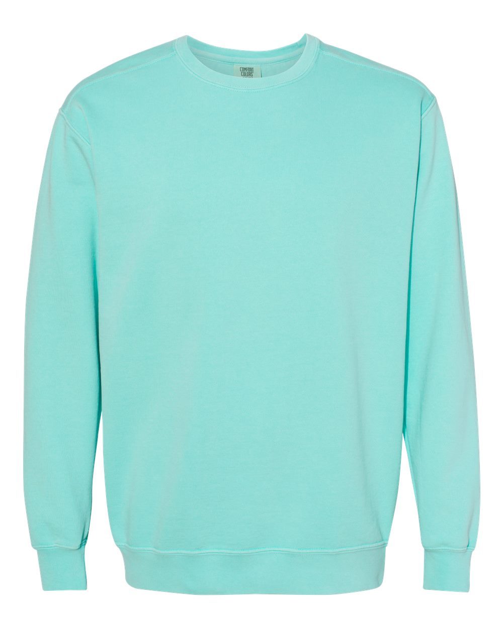 Unisex Garment-Dyed Crewneck Sweatshirt – 1566 – Chalky Mint