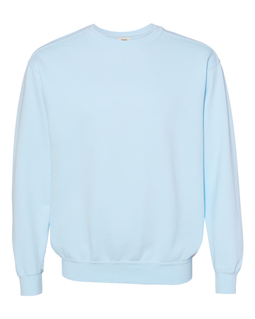 Unisex Garment-Dyed Crewneck Sweatshirt – 1566 – Chambray