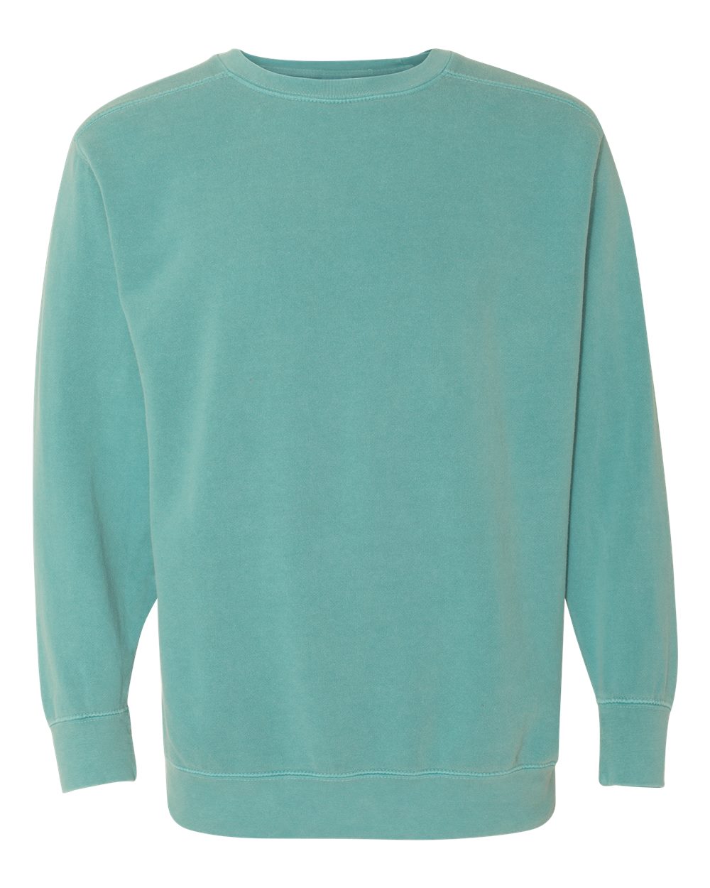 Unisex Garment-Dyed Crewneck Sweatshirt – 1566 – Seafoam