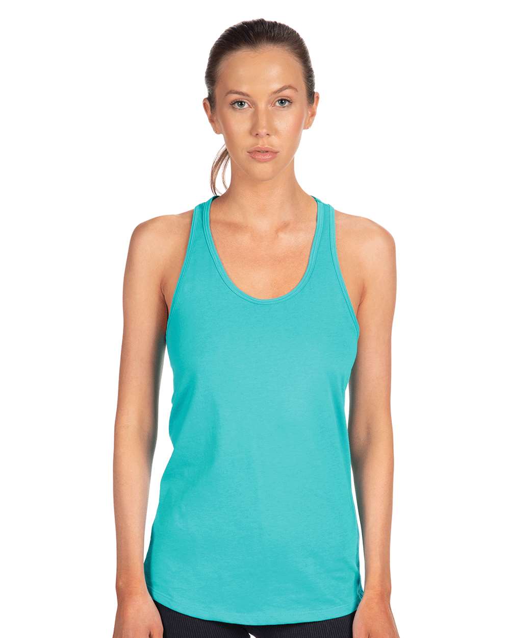 Women's Ideal Racerback Tank – 1533 – Tahiti Blue