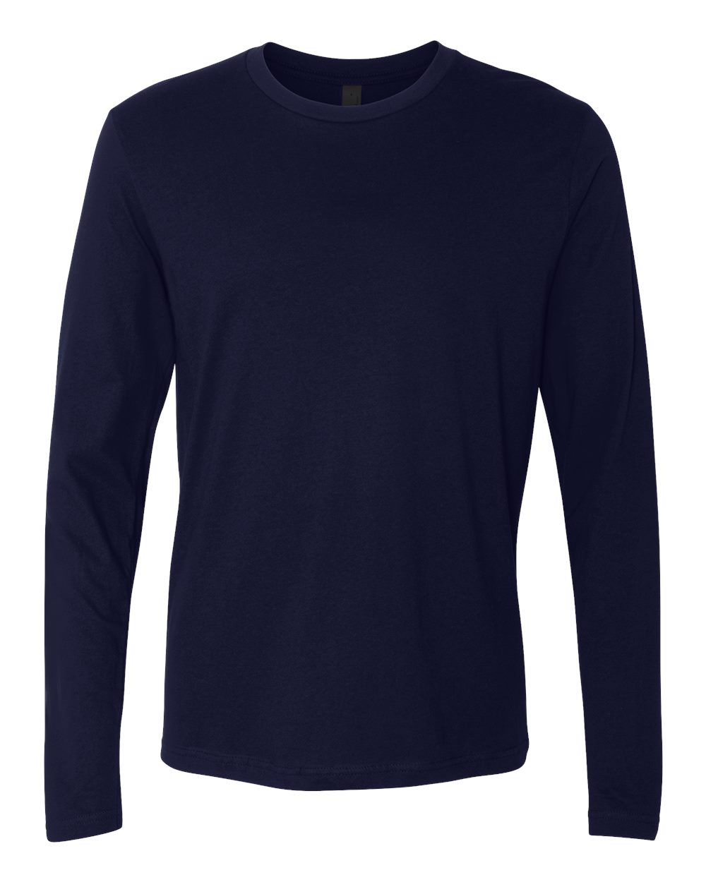 Unisex Cotton Long Sleeve Tee – 3601 – Midnight Navy