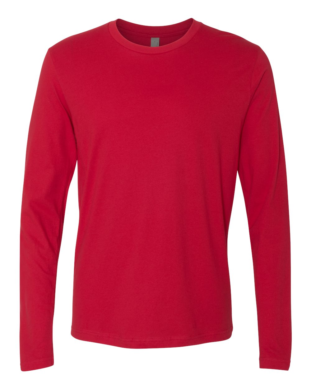 Unisex Cotton Long Sleeve Tee – 3601 – Red