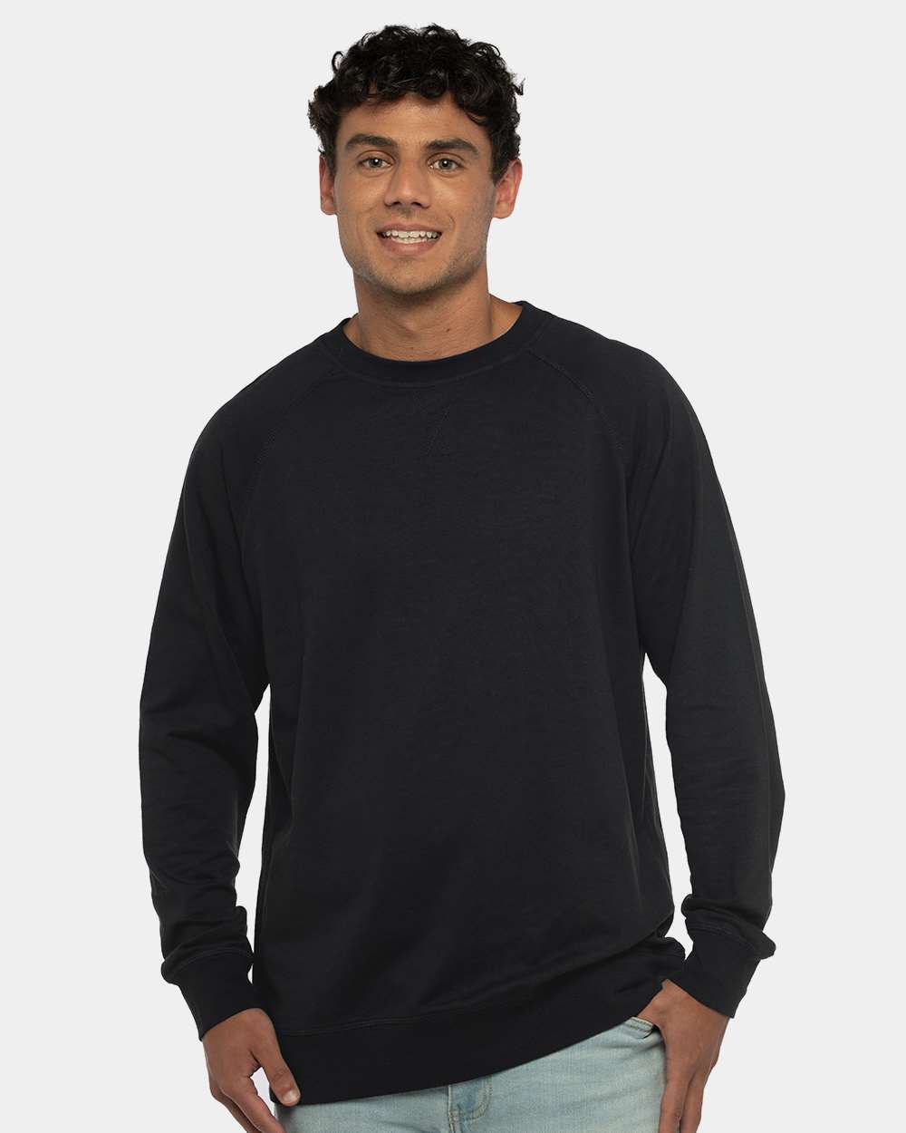 Unisex Laguna Raglan Crewneck Sweatshirt – 9000