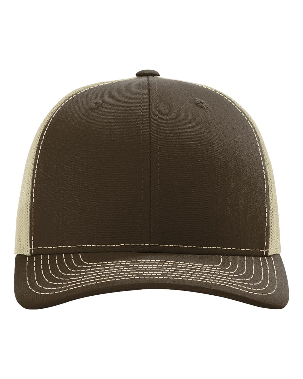 Snapback Trucker Cap – 112 – Brown/ Khaki