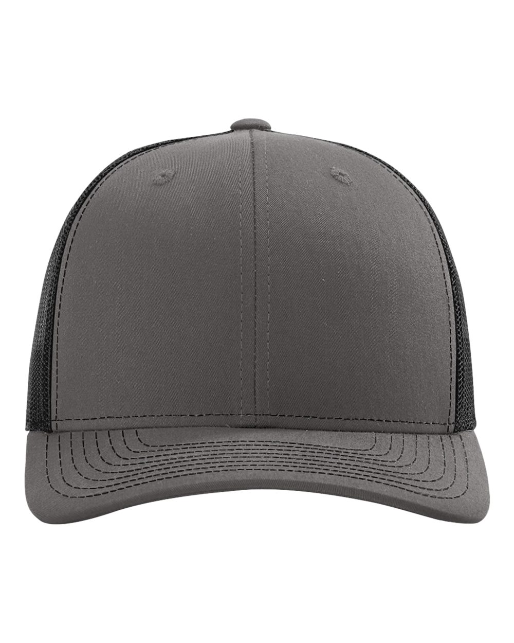 Snapback Trucker Cap – 112 – Charcoal/ Black