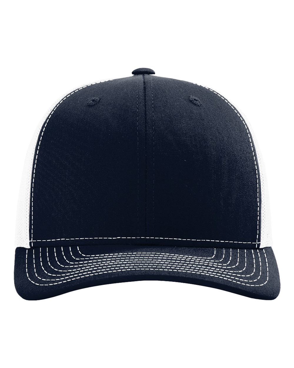 Snapback Trucker Cap – 112 – Navy/ White