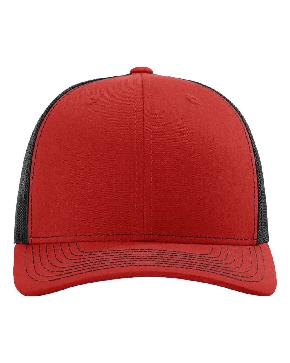 Snapback Trucker Cap – 112 – Red/ Black