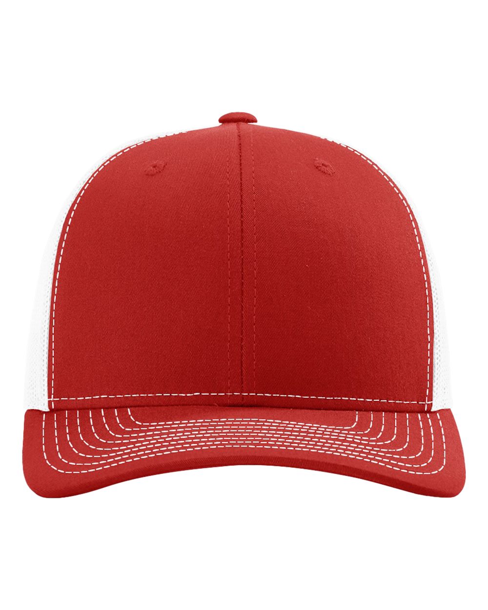 Snapback Trucker Cap – 112 – Red/ White