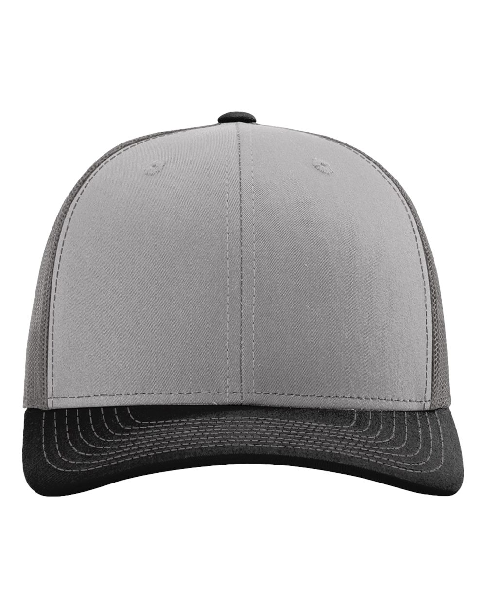 Snapback Trucker Cap – 112 – Grey/ Charcoal/ Black