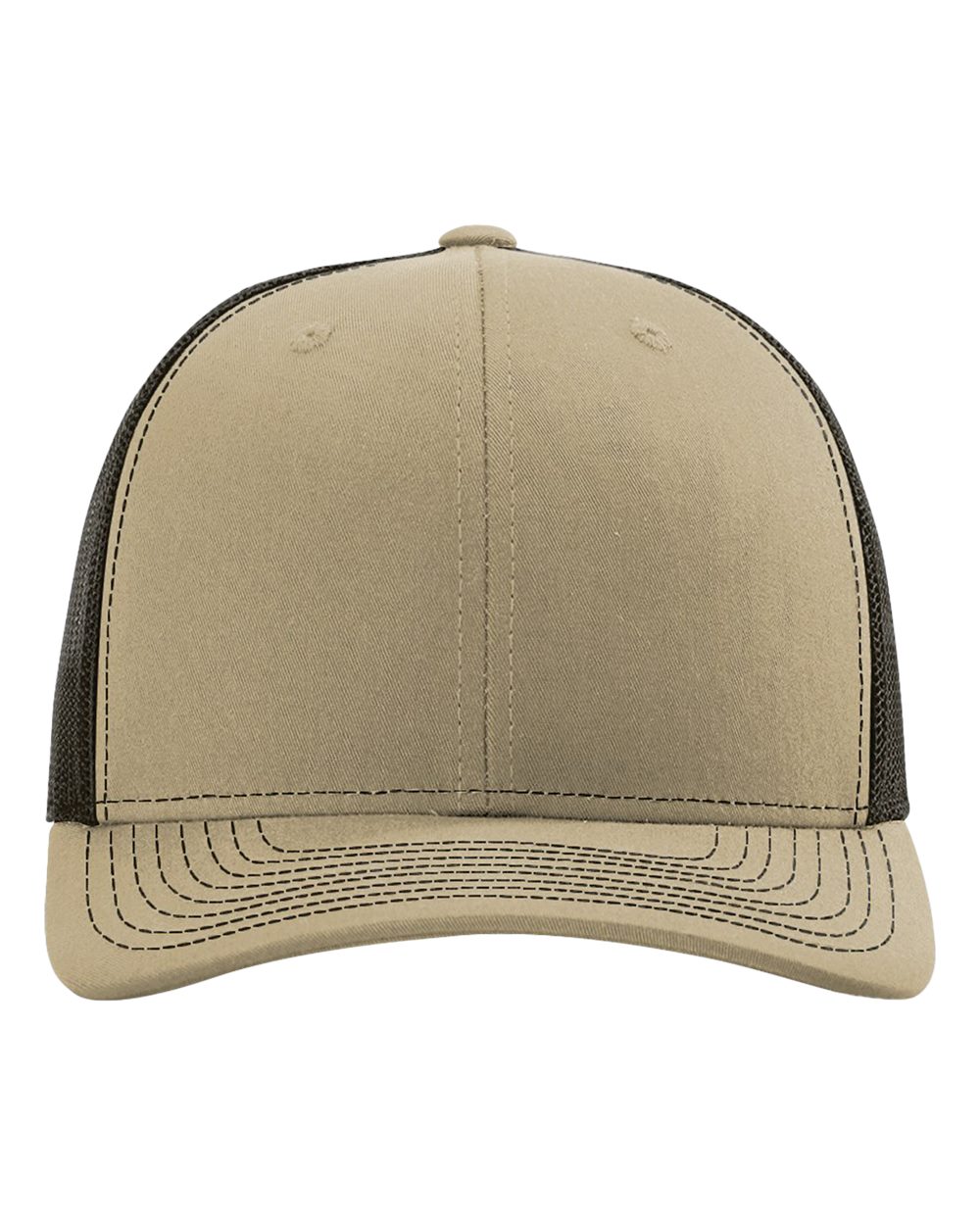 Snapback Trucker Cap – 112 – Khaki/ Coffee