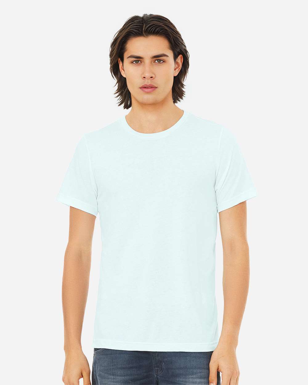 Triblend Tee – 3413 – Ice Blue Triblend