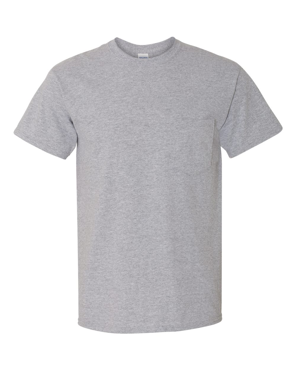 Unisex Heavy Cotton™ Pocket T-Shirt – 5300 – Sport Grey