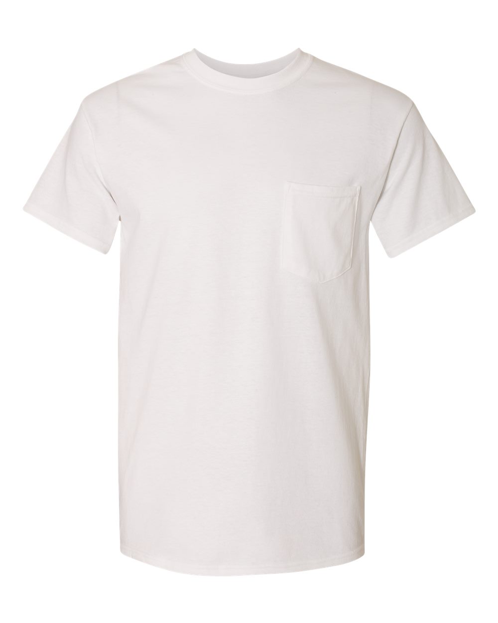 Unisex Heavy Cotton™ Pocket T-Shirt – 5300 – White