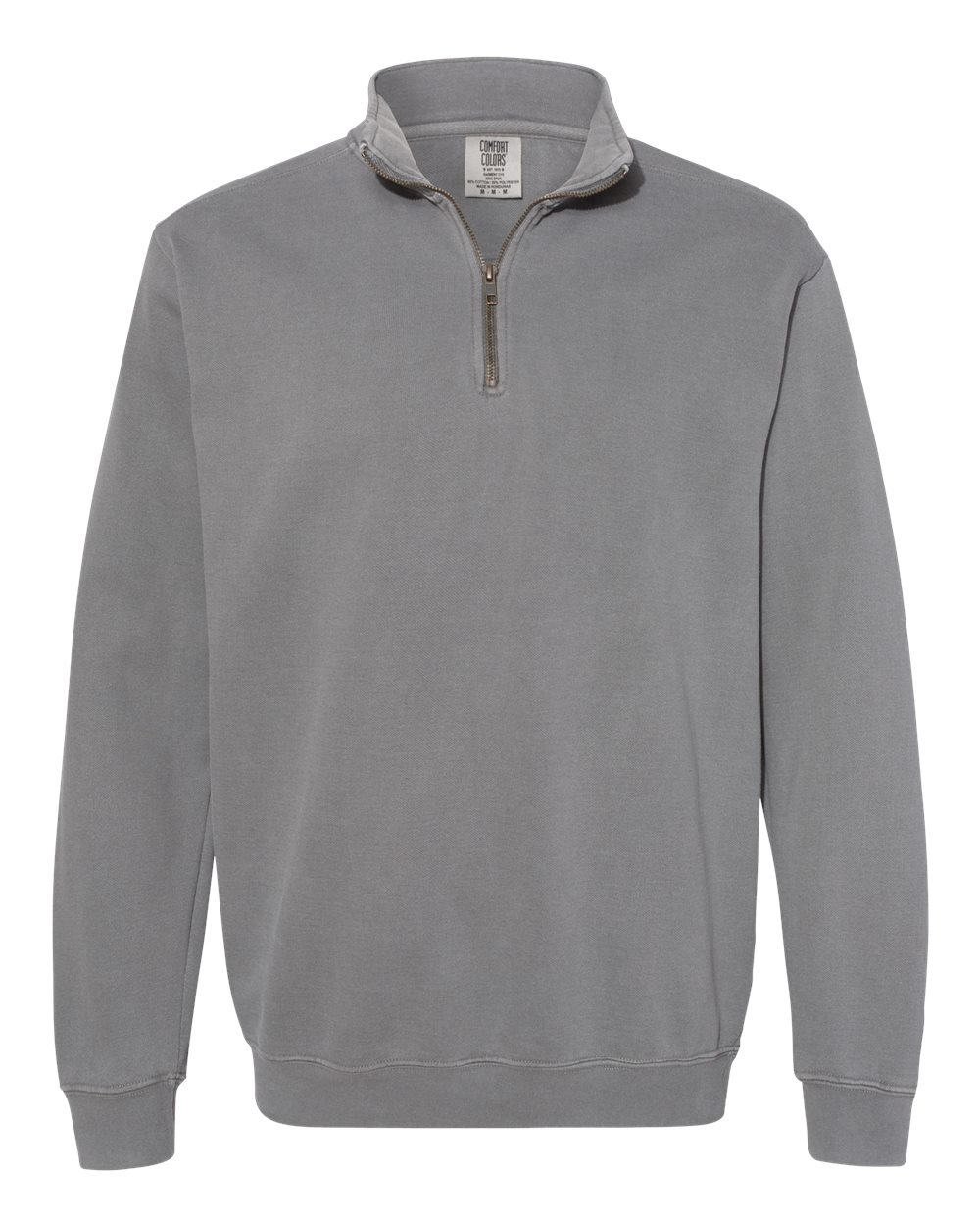 Unisex Garment-Dyed Quarter-Zip Sweatshirt – 1580