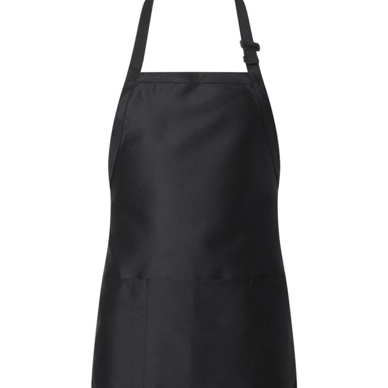 Full-Length Apron with Pouch Pocket – Q4250