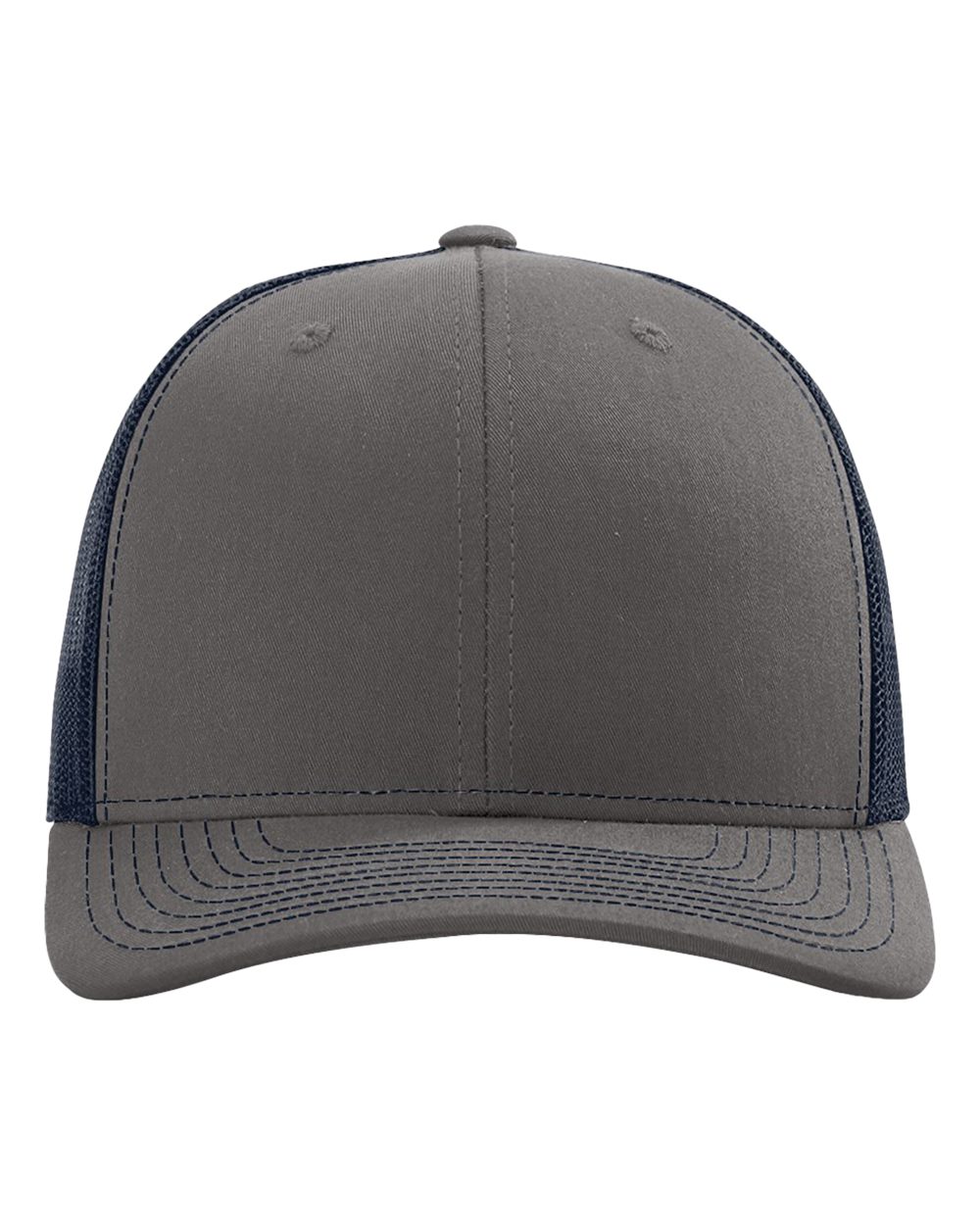 Snapback Trucker Cap – 112 – Charcoal/ Navy
