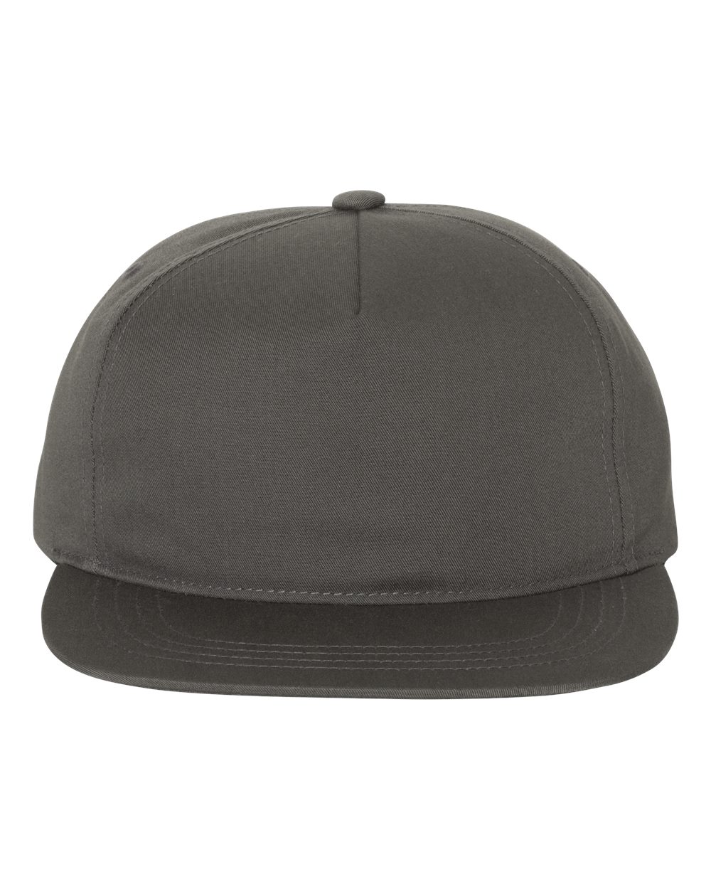Lightly-Structured Five-Panel Snapback Cap – 6502