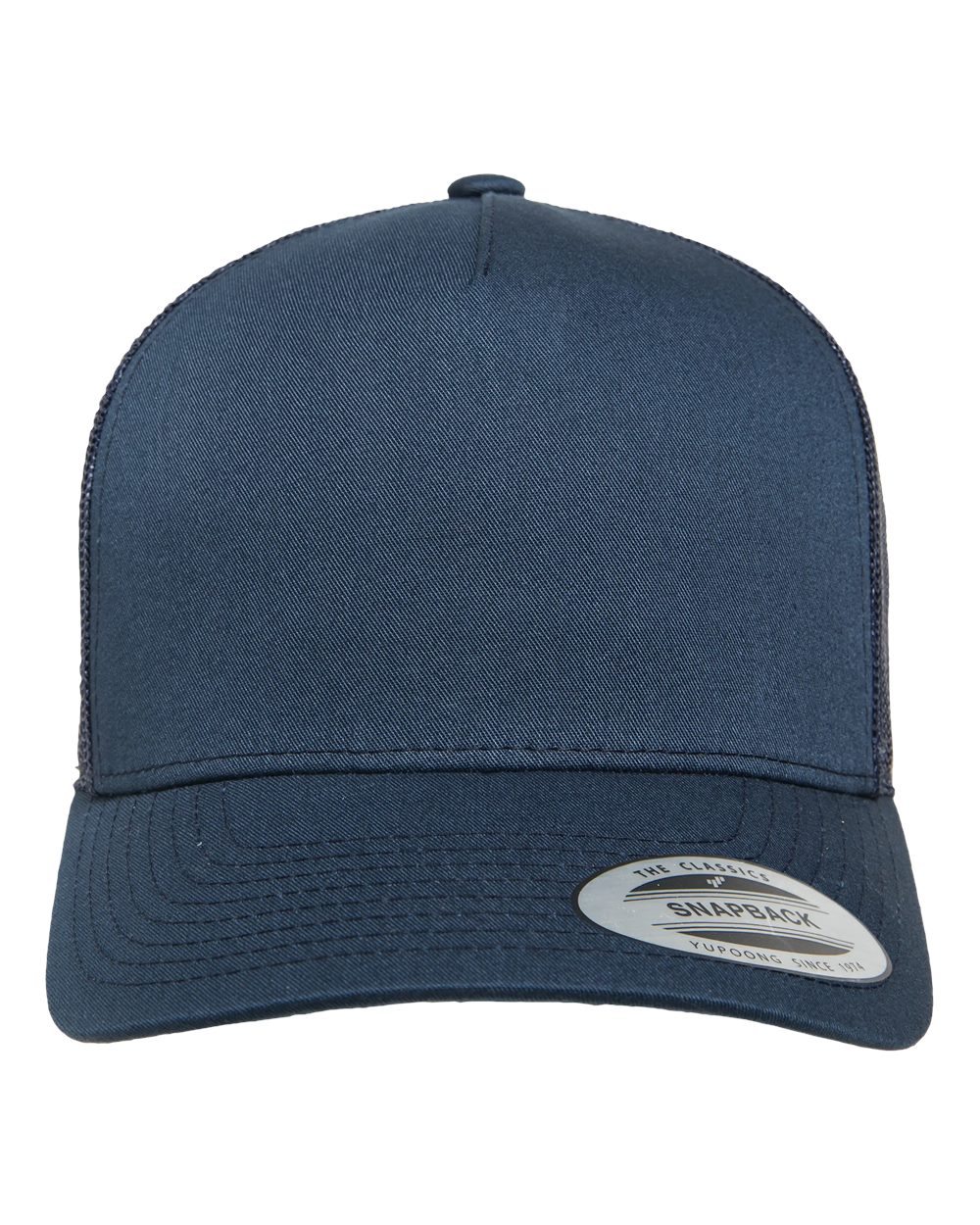 Five-Panel Retro Trucker Cap – 6506 – Navy