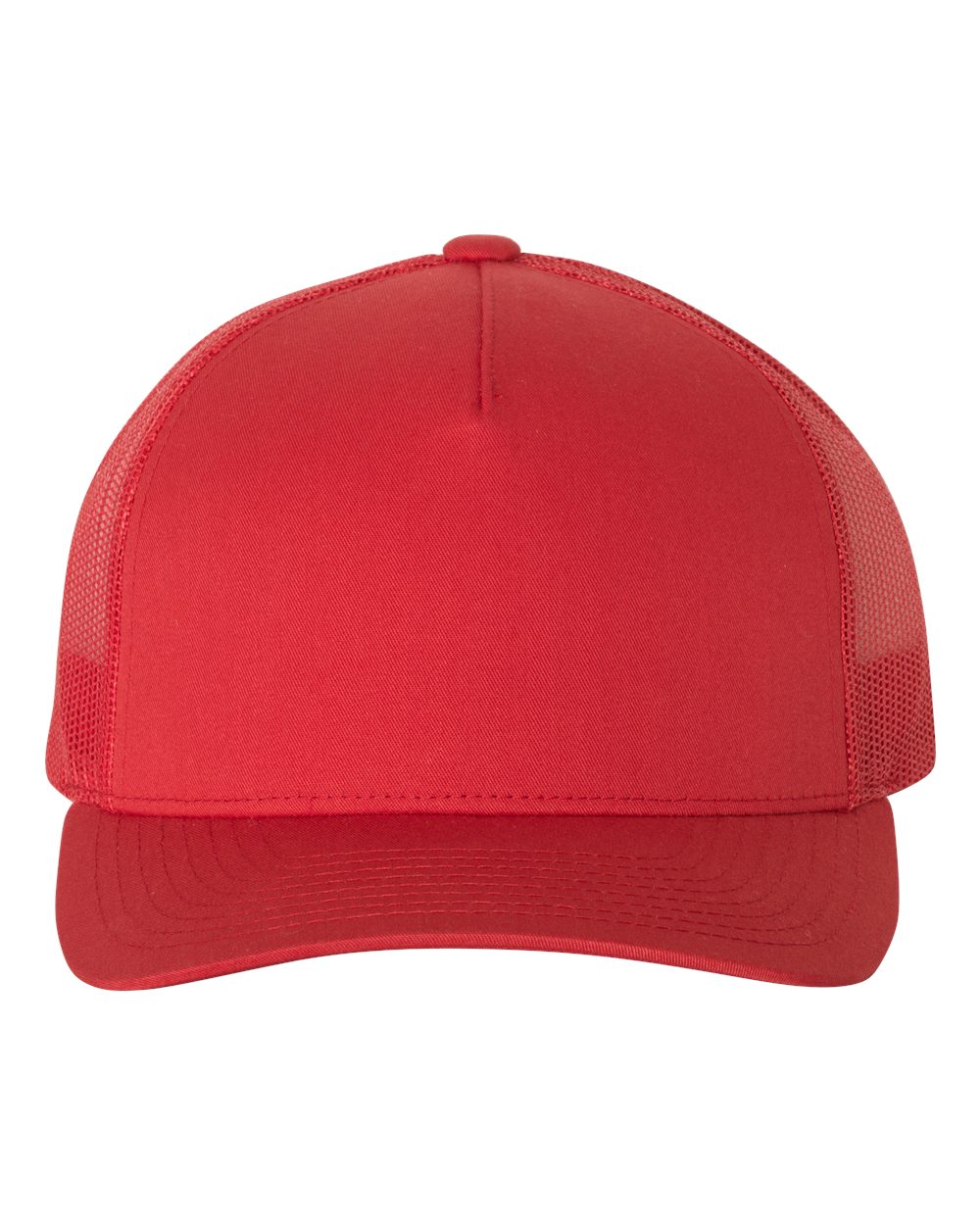 Five-Panel Retro Trucker Cap – 6506 – Red