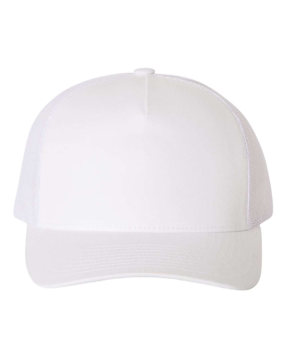 Five-Panel Retro Trucker Cap – 6506 – White