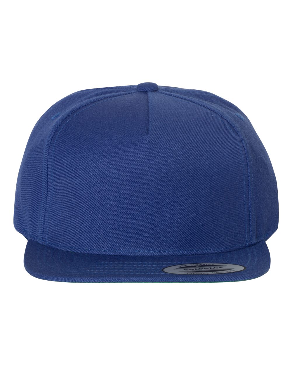 Premium Five-Panel Snapback Cap – 5089M – Royal