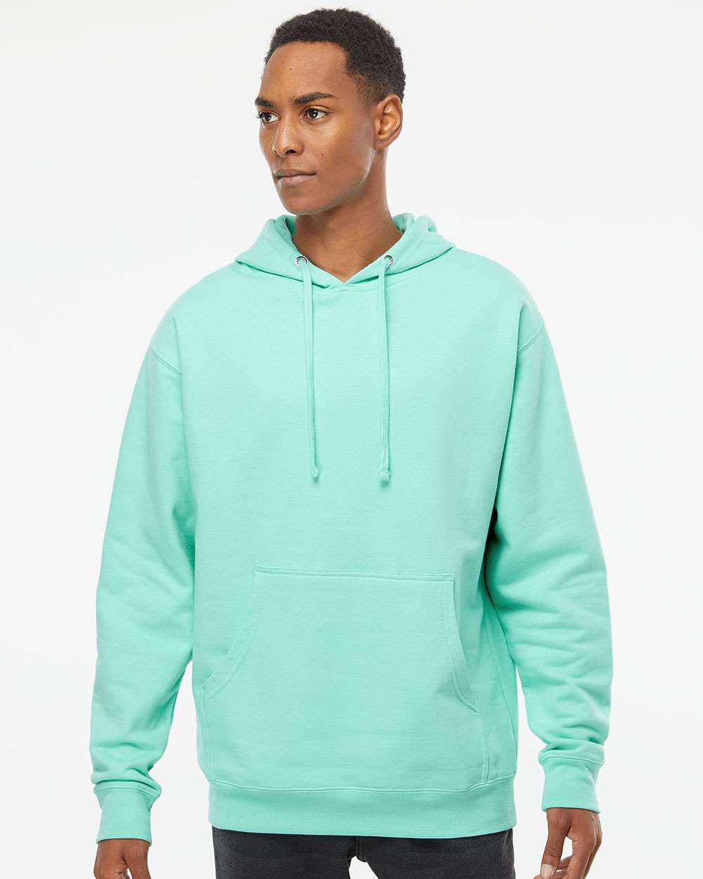 Unisex Midweight Hooded Sweatshirt – SS4500 – Mint