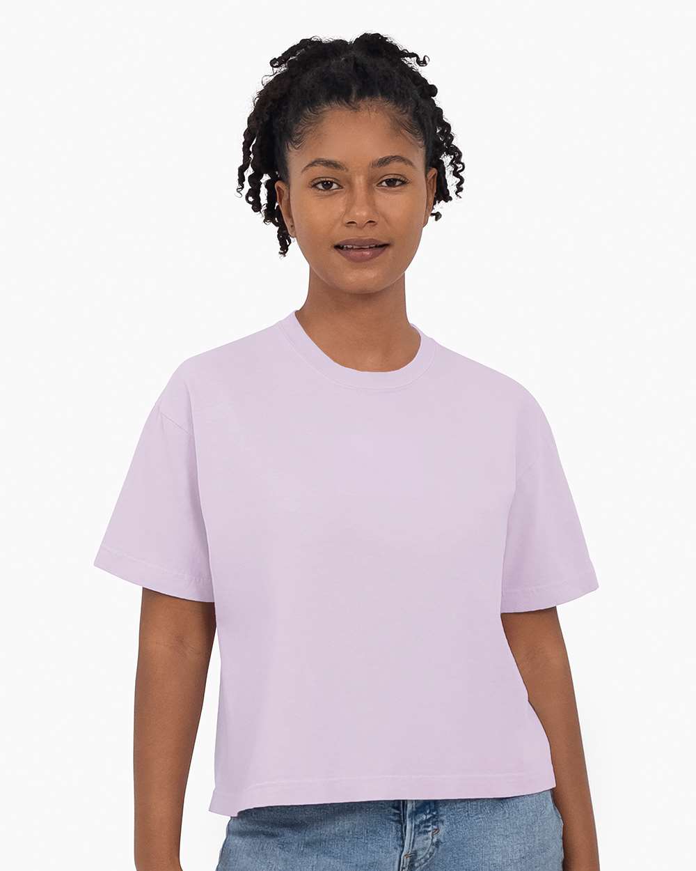 Women's Garment-Dyed Heavyweight Boxy T-Shirt – 3023CL – Orchid