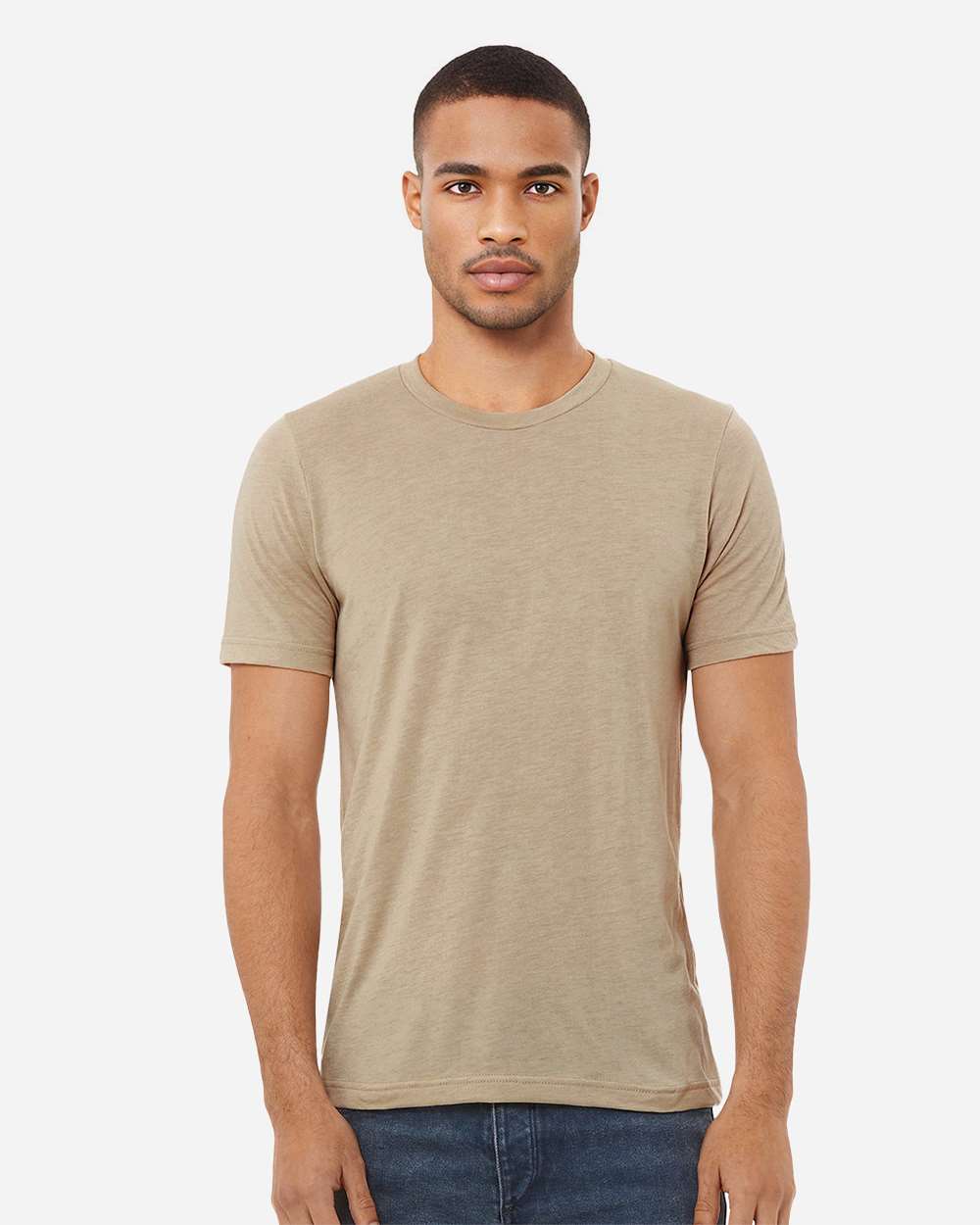 Triblend Tee – 3413 – Tan Triblend